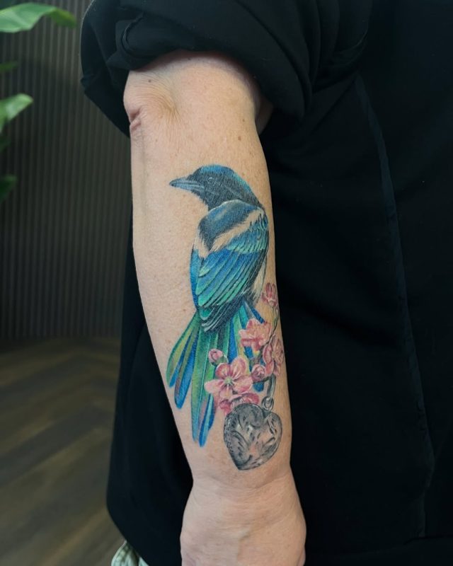 Blue Bird Charm