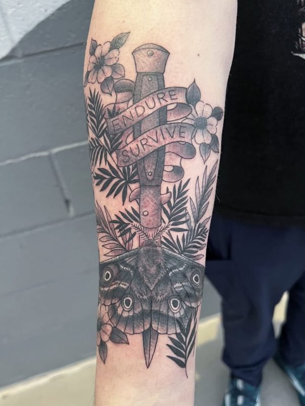 Moth and Dagger