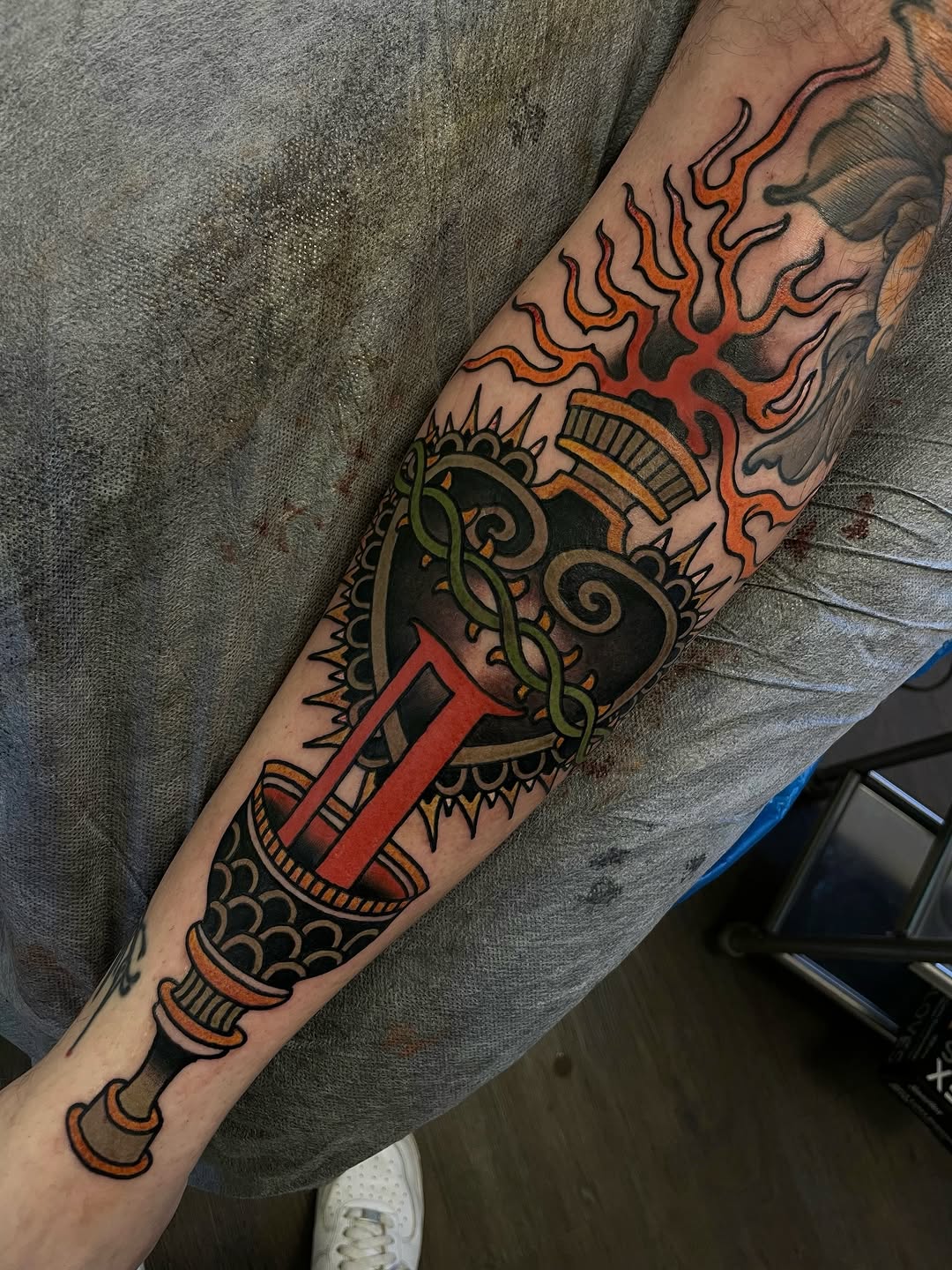 Flaming Heart Chalice