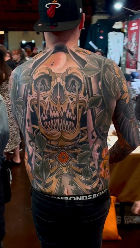 Neo Traditional Skull