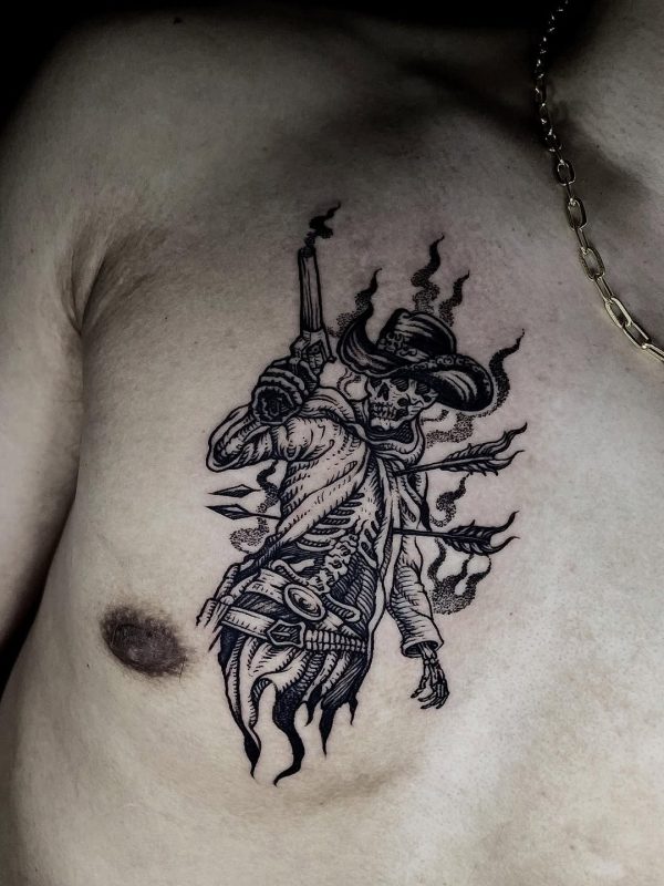 Skeleton Cowboy