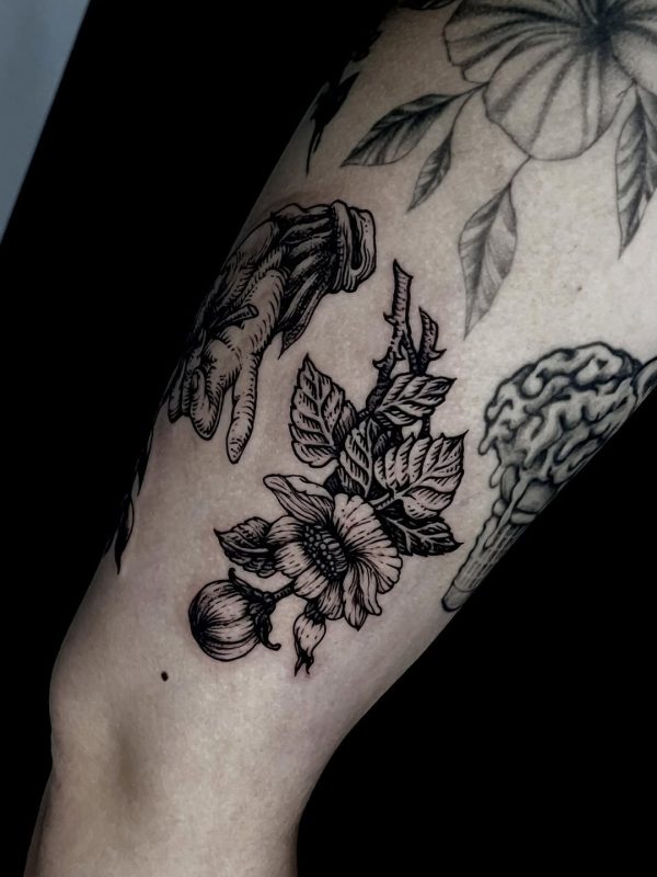 Floral Etching