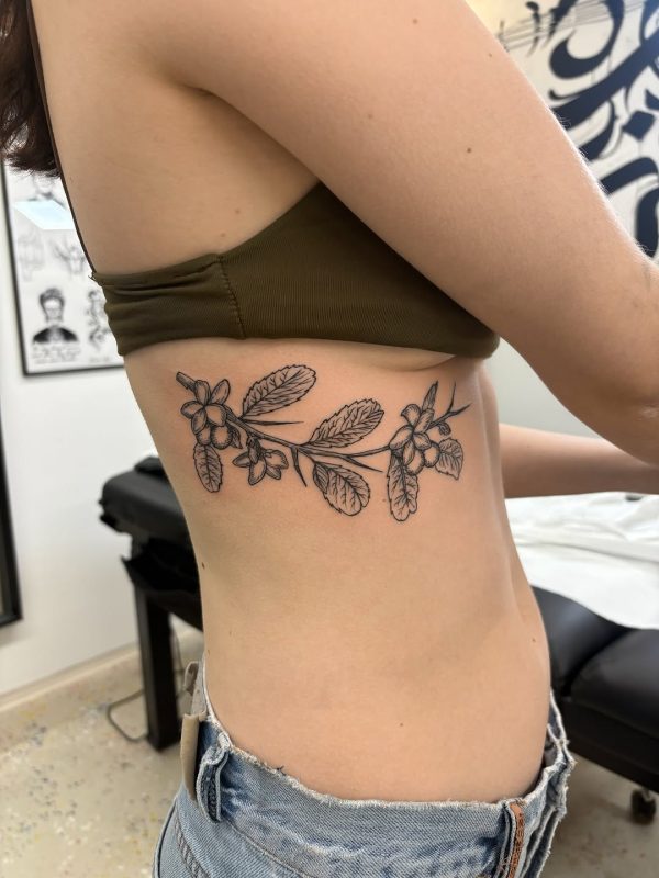 Floral Rib Branch