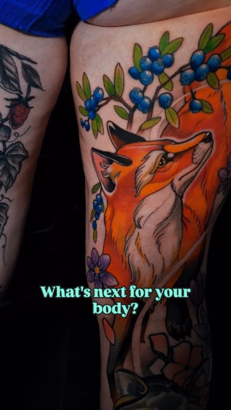 Fox and Berries
