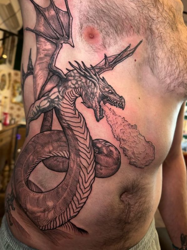 Fire Breathing Dragon