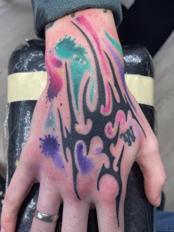Color Splash Tribal