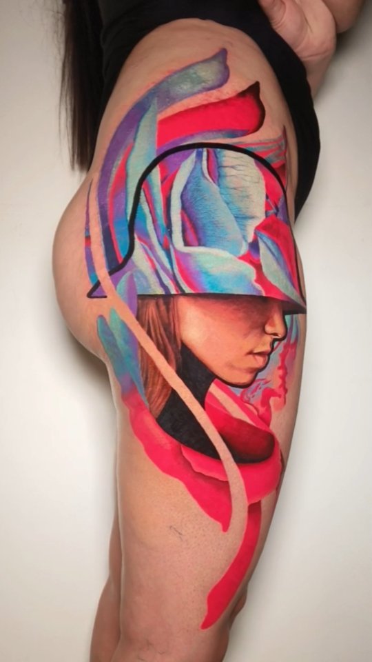 Abstract Female Portrait