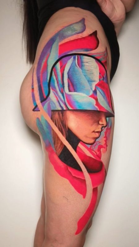 Abstract Female Portrait
