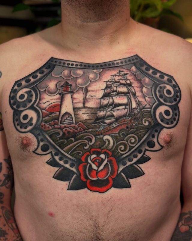 Nautical Chest Piece