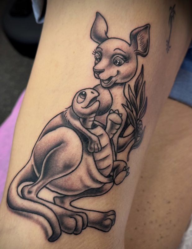 Kangaroo and Turtle