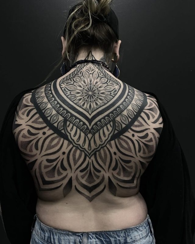 Dotwork Mandala