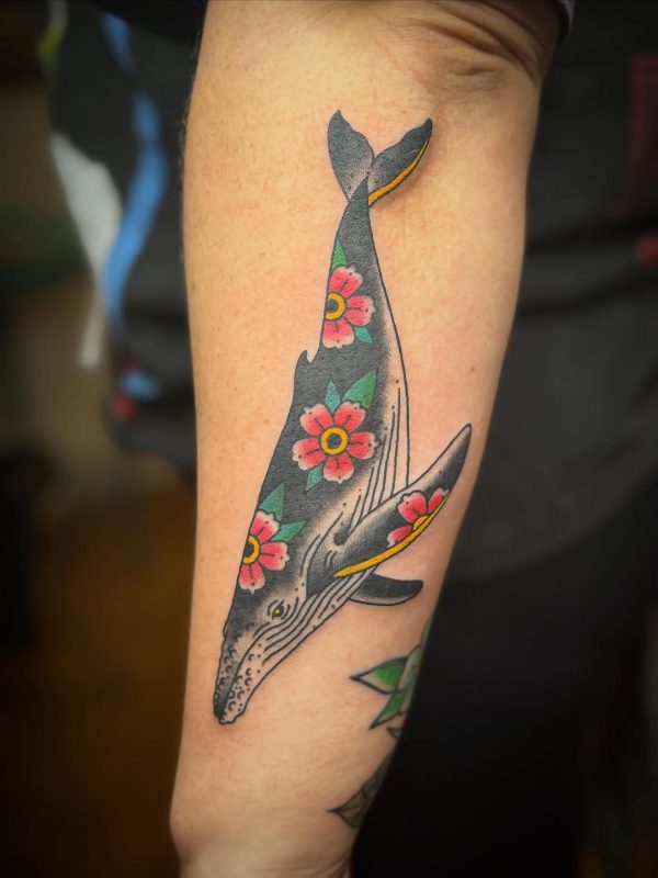 Floral Whale