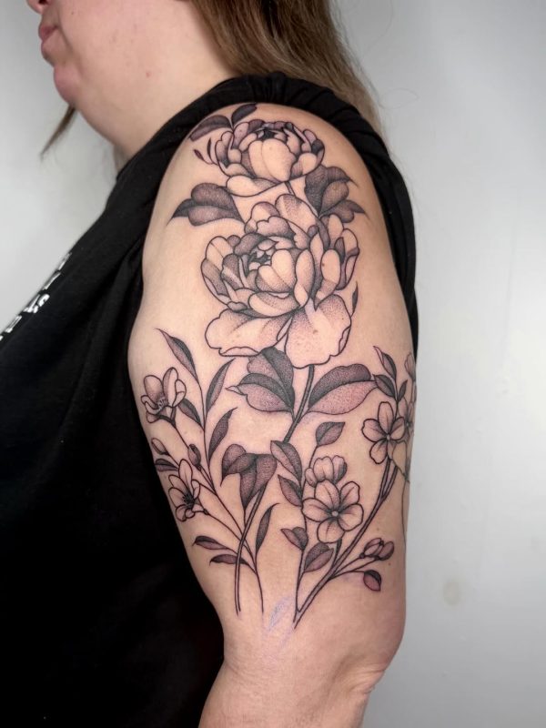 Floral Upper Arm