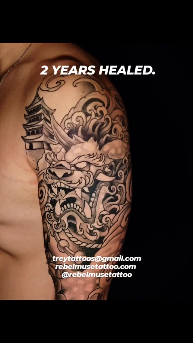 Japanese Dragon Sleeve