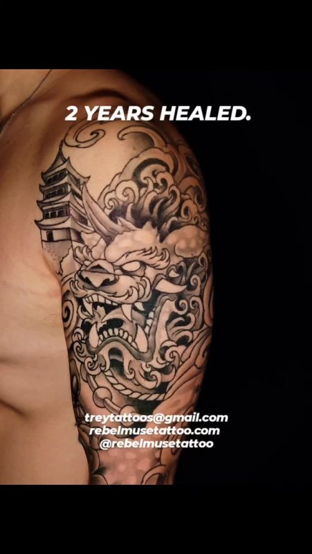 Japanese Dragon Sleeve