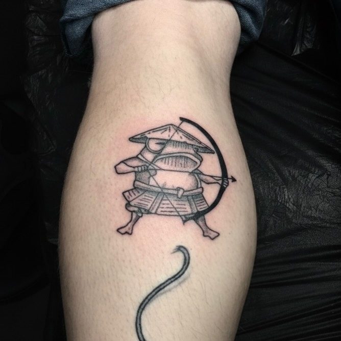Samurai Frog