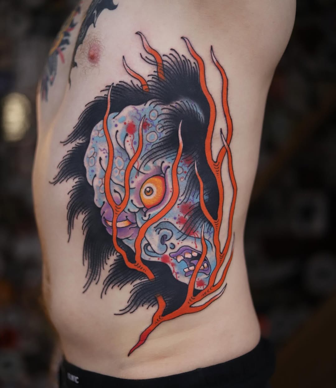 Oni Mask Ribs