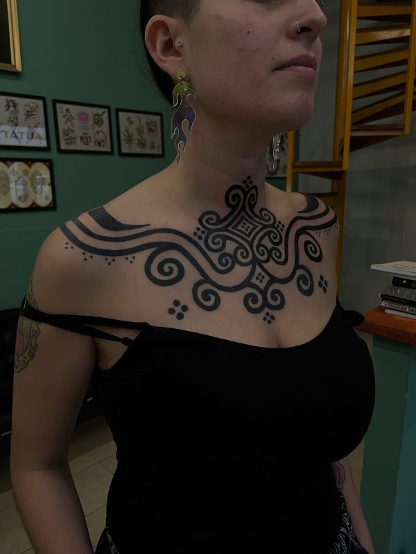 Tribal Collarbone
