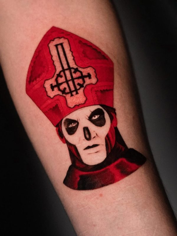Red Skull Portrait