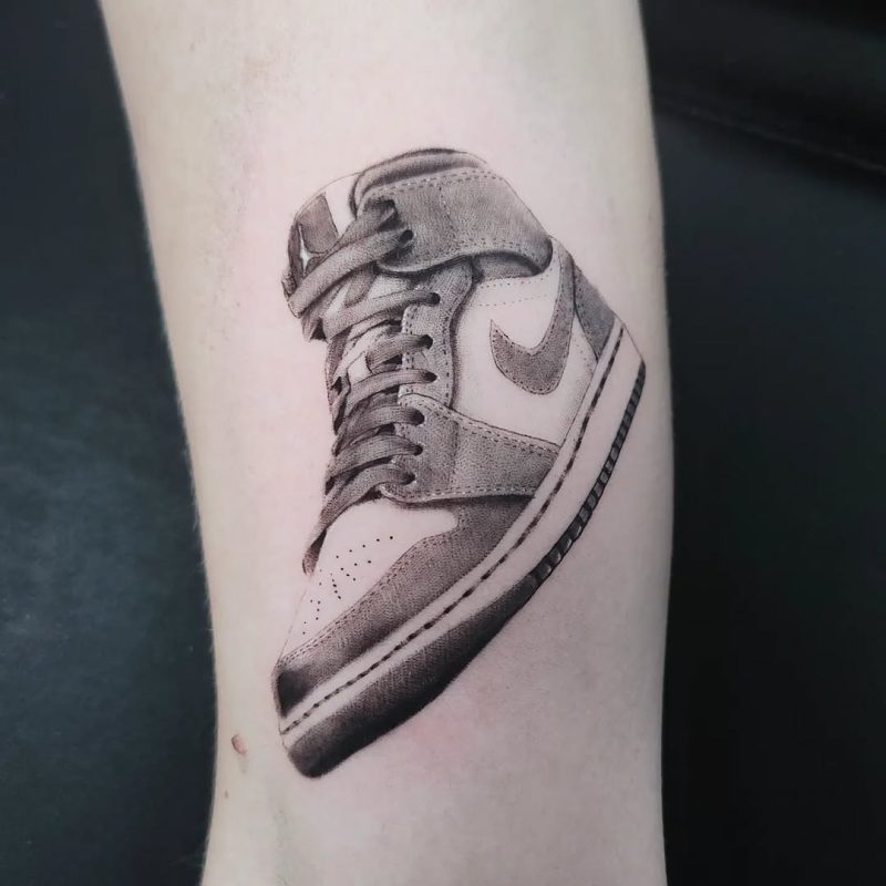 Realistic sneaker