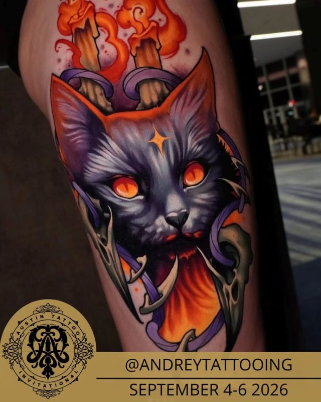 Fiery Cat