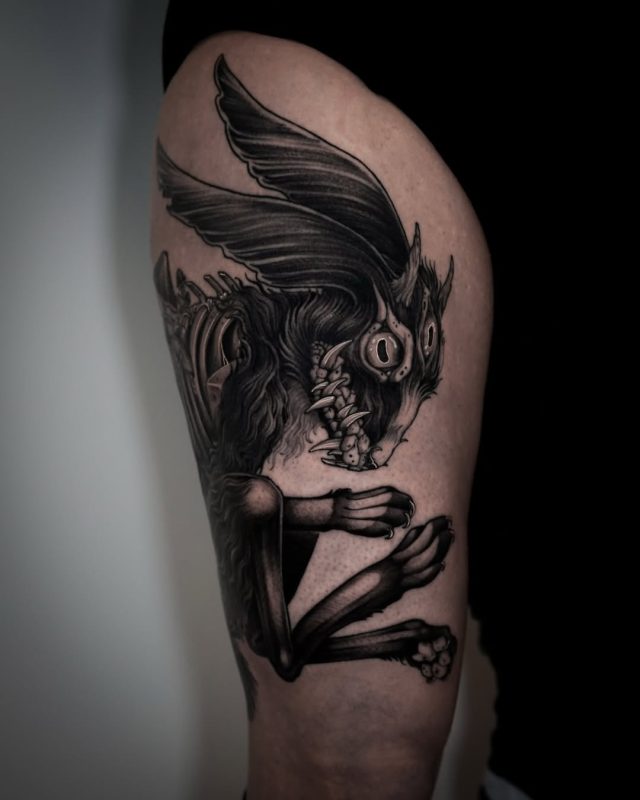Dark Bat Creature