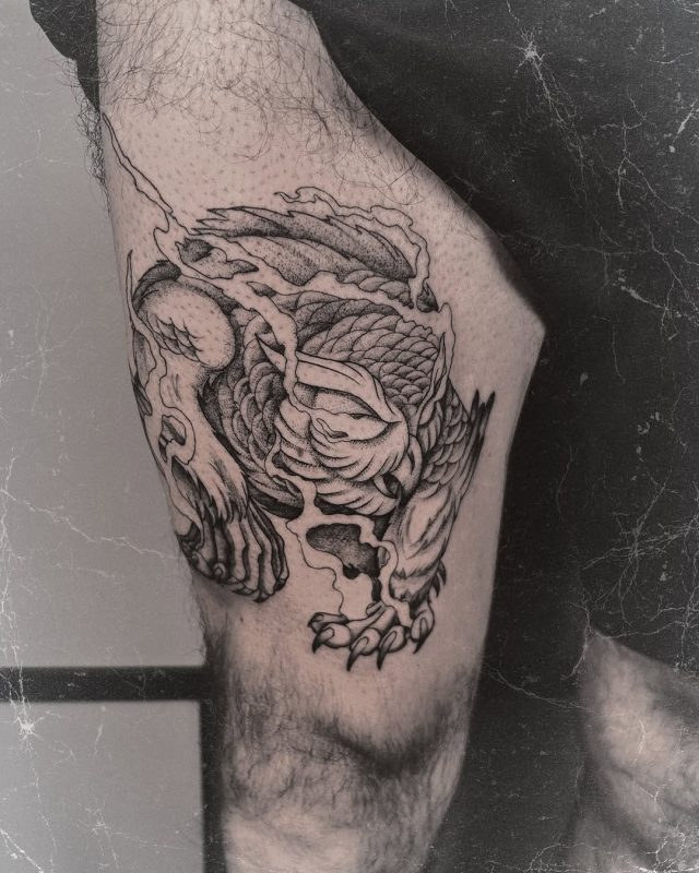 Owl Blackwork