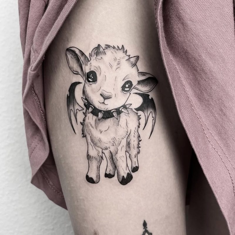 Cute Demon Goat