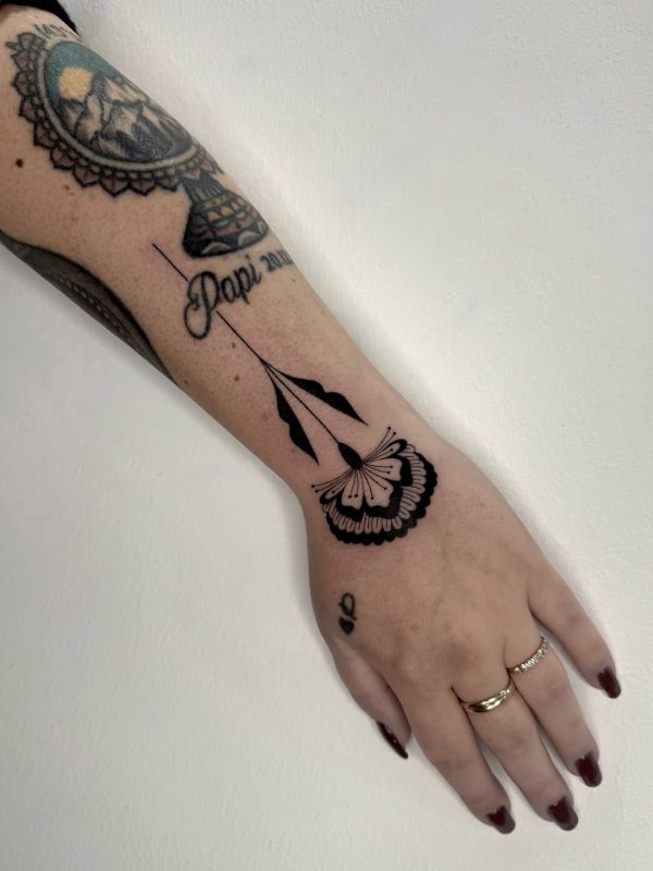 Blackwork Floral