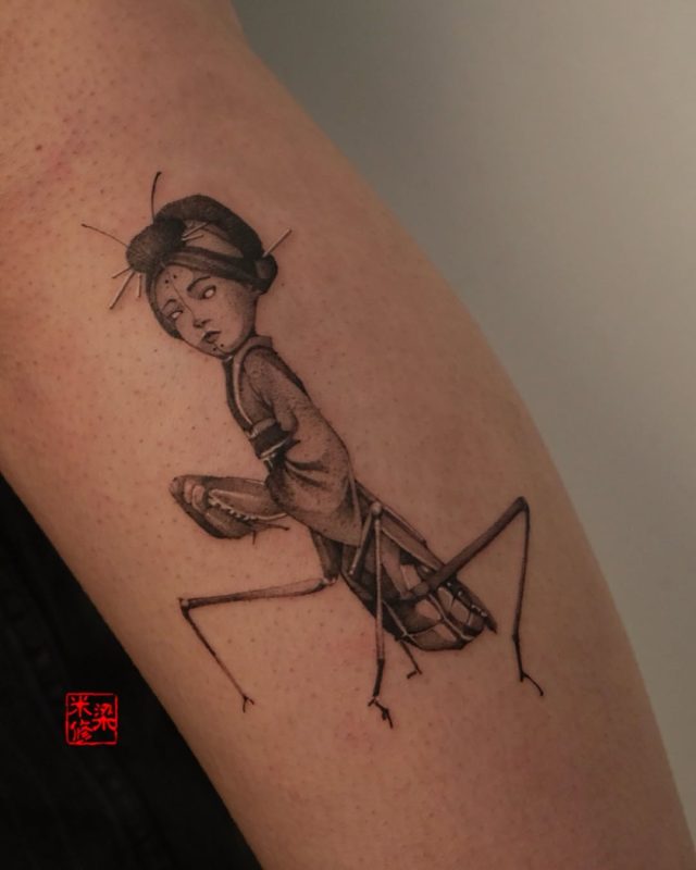 Geisha Praying Mantis
