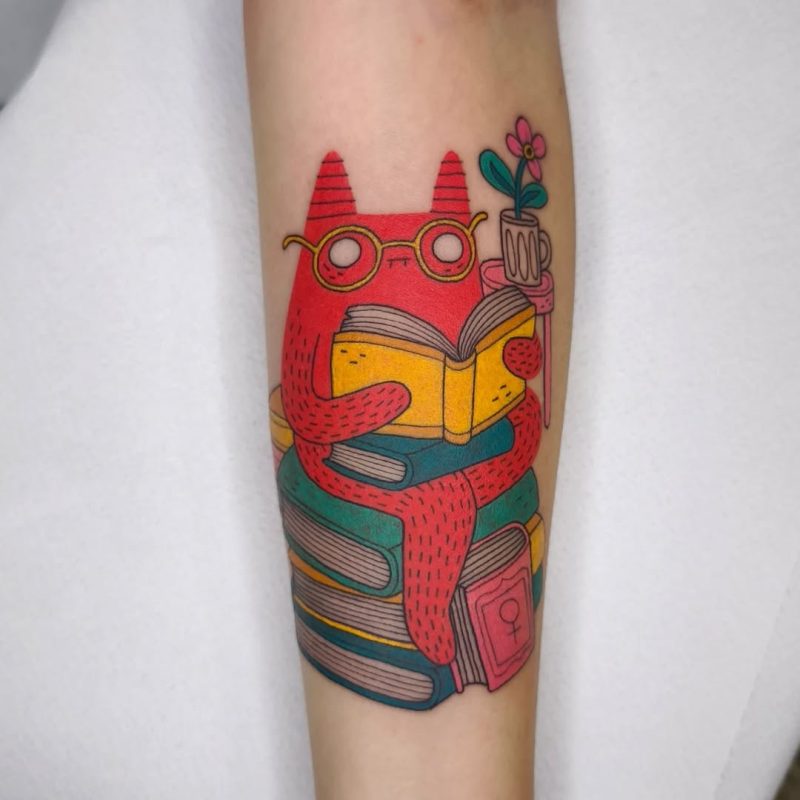 Reading Cat