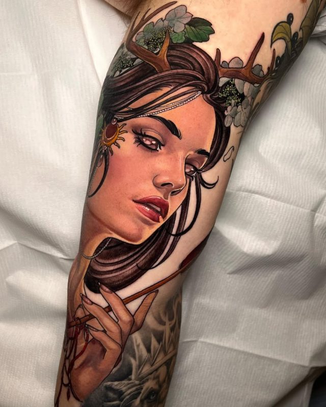 Mystic Woman Portrait