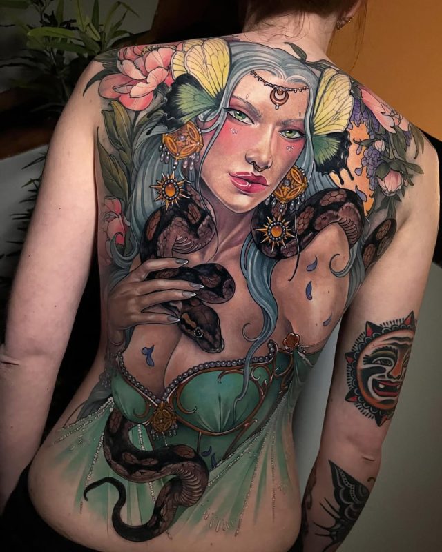 Enchanting Serpent Lady