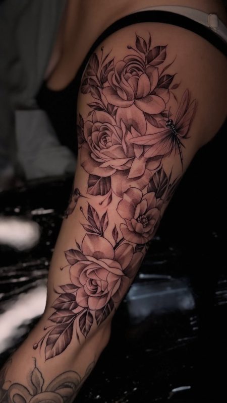 Floral Dragonfly