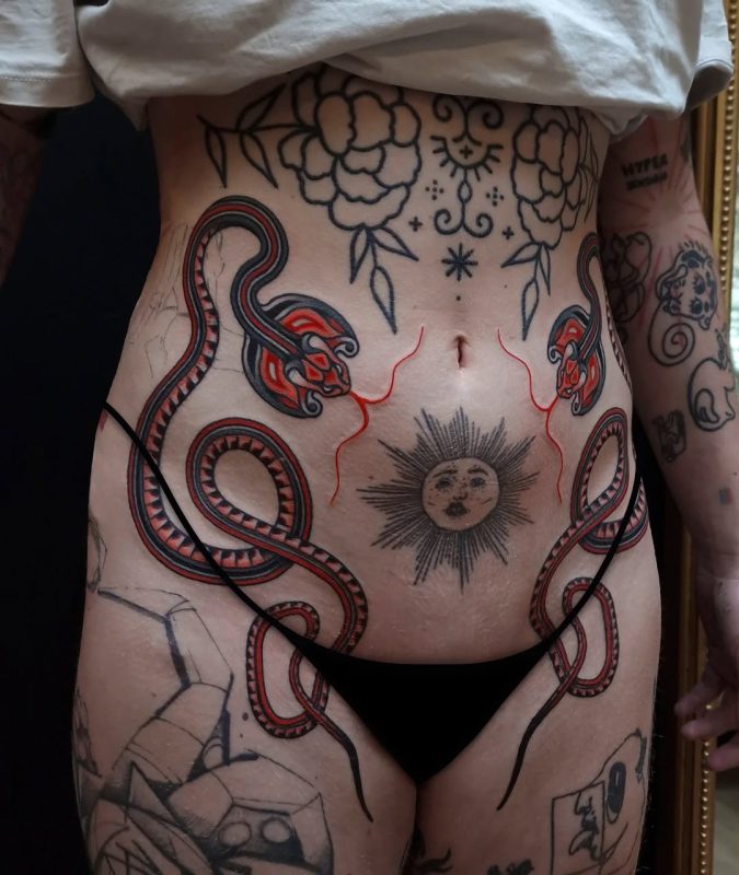 Snake and Sun