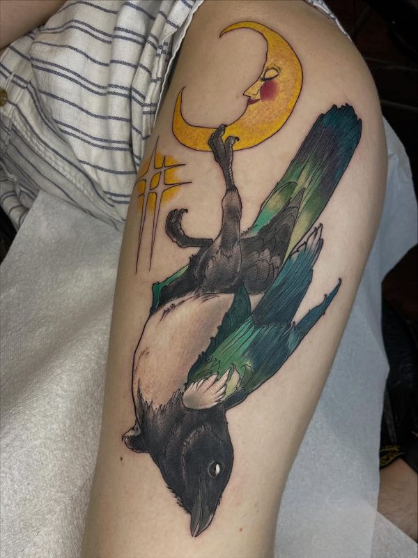 Bird and Moon