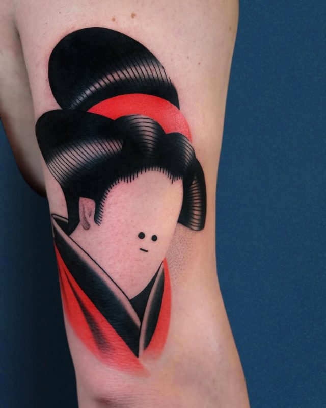 Abstract Geisha