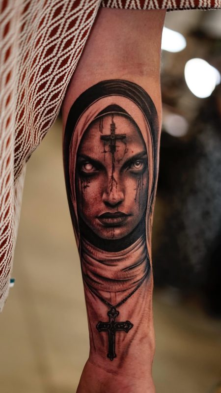 Dark Nun Portrait