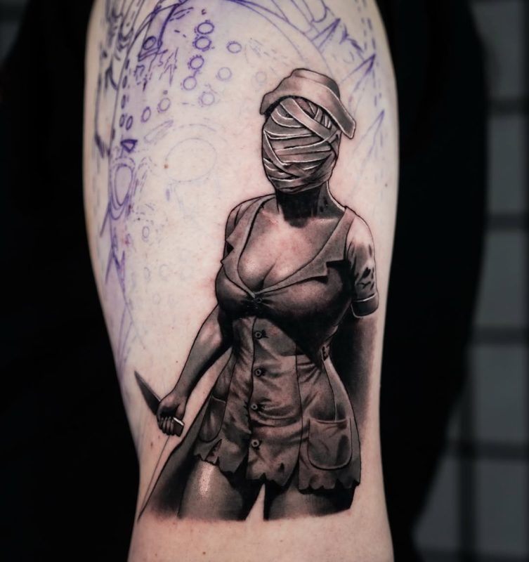 Bandaged Nurse