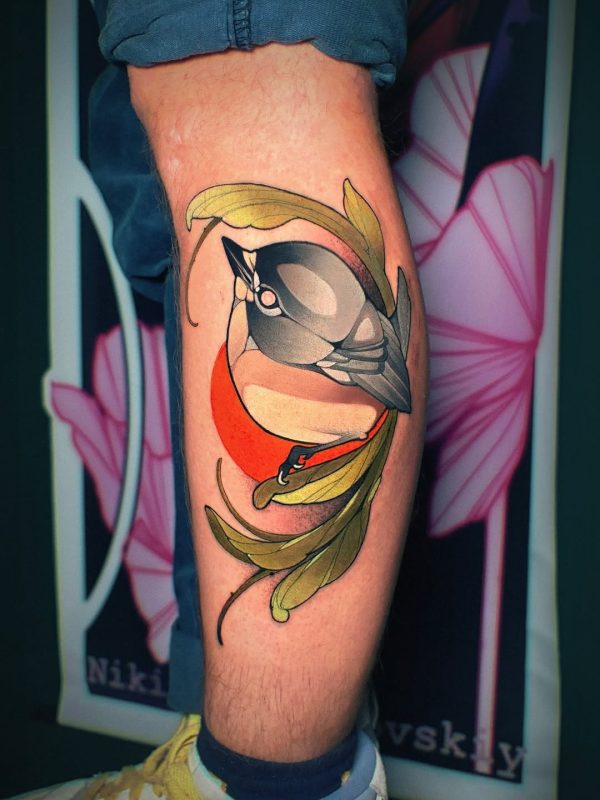 Neo Traditional Bird
