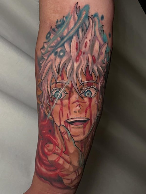 Bleeding Anime Face