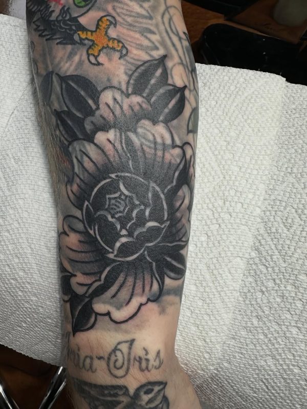 Black Flower