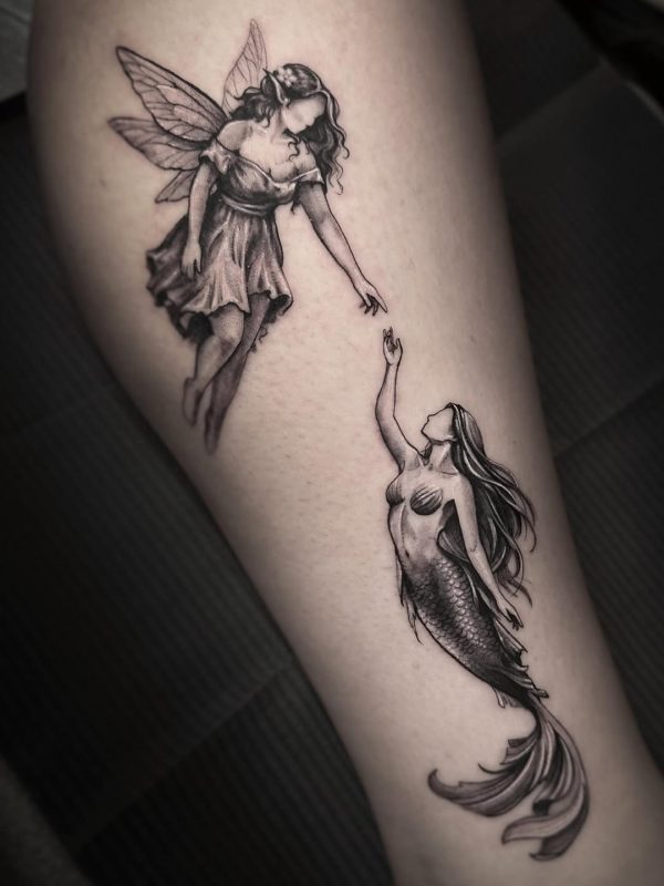 Fairy and Mermaid