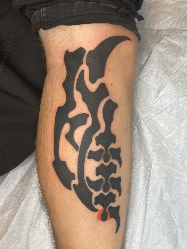 Abstract Blackwork