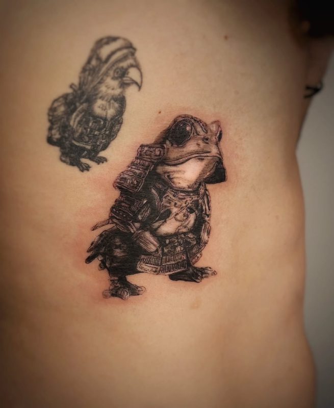 Samurai Frog