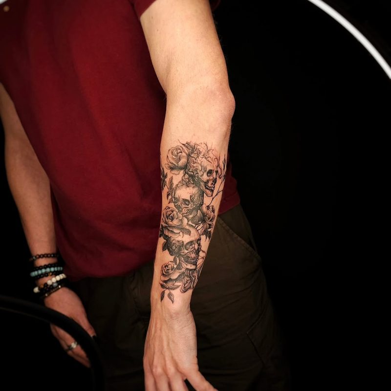 Skulls and Roses