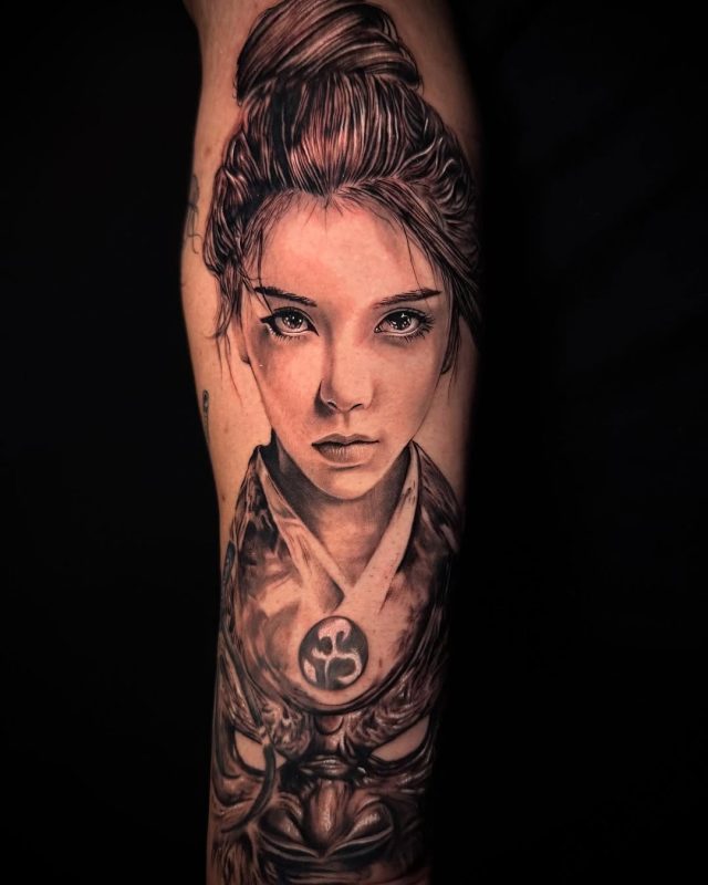 Realistic Female Portrait