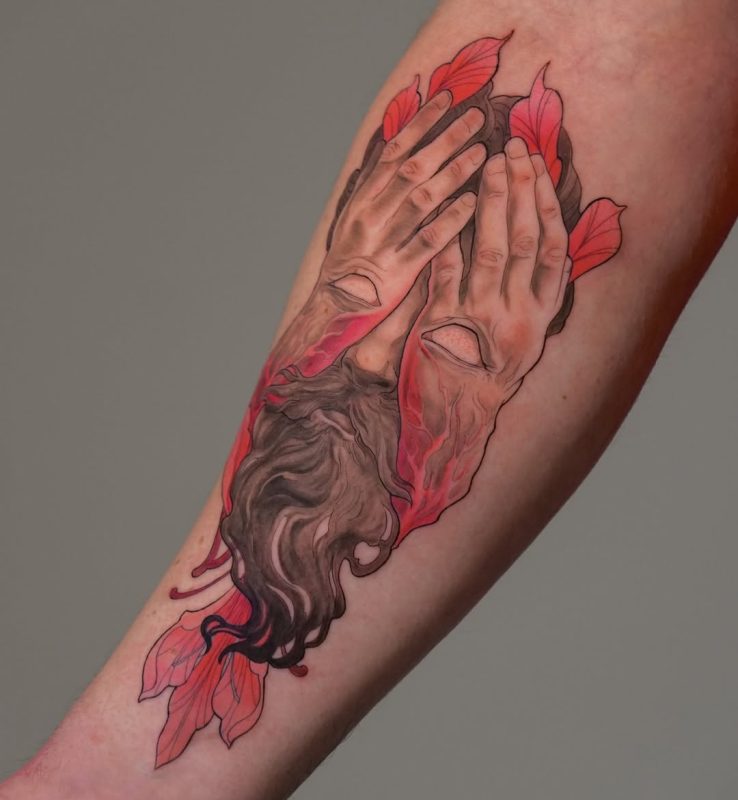 Hands Covering Eyes
