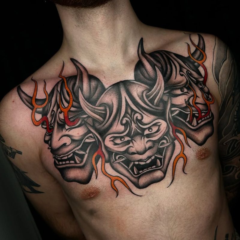 Hannya Mask Trio