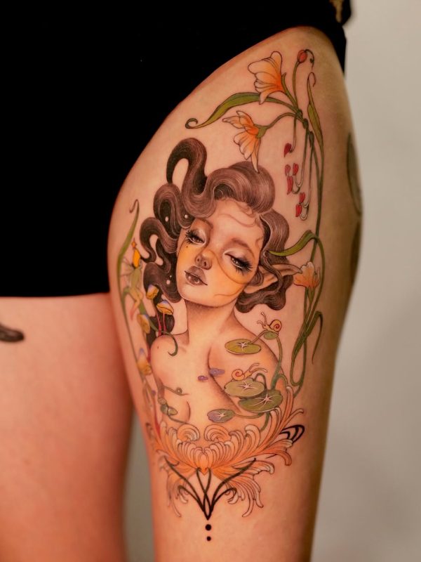 Floral Portrait